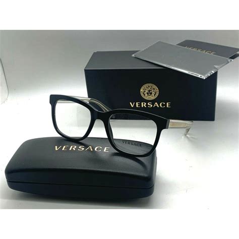 versace glasses black frame|vintage Versace glasses frames.